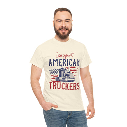 I Support American Truckers Tee