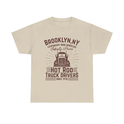 Brooklyn NY Hot Rod Truck Drivers T-Shirt