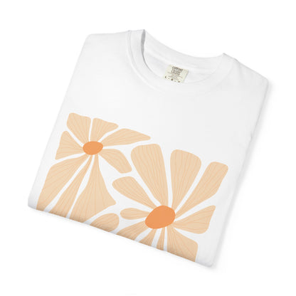 Daisy Square Garment-Dyed Women's T-Shirt