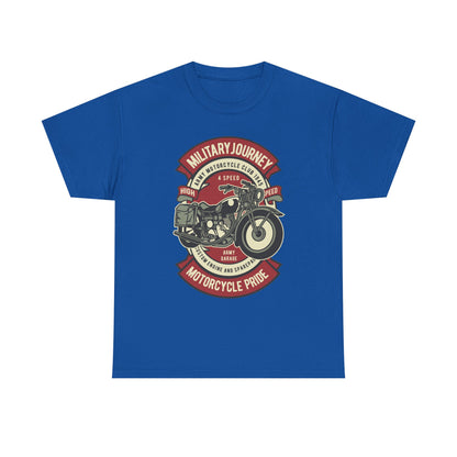 Military Journey Motorcycle Pride T-Shirt