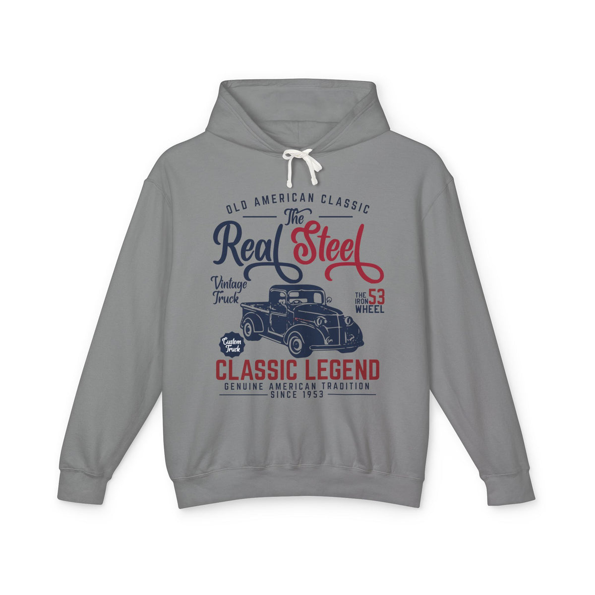 Old American Classic The Real Steel Lightweight Hooded Sweatshirt