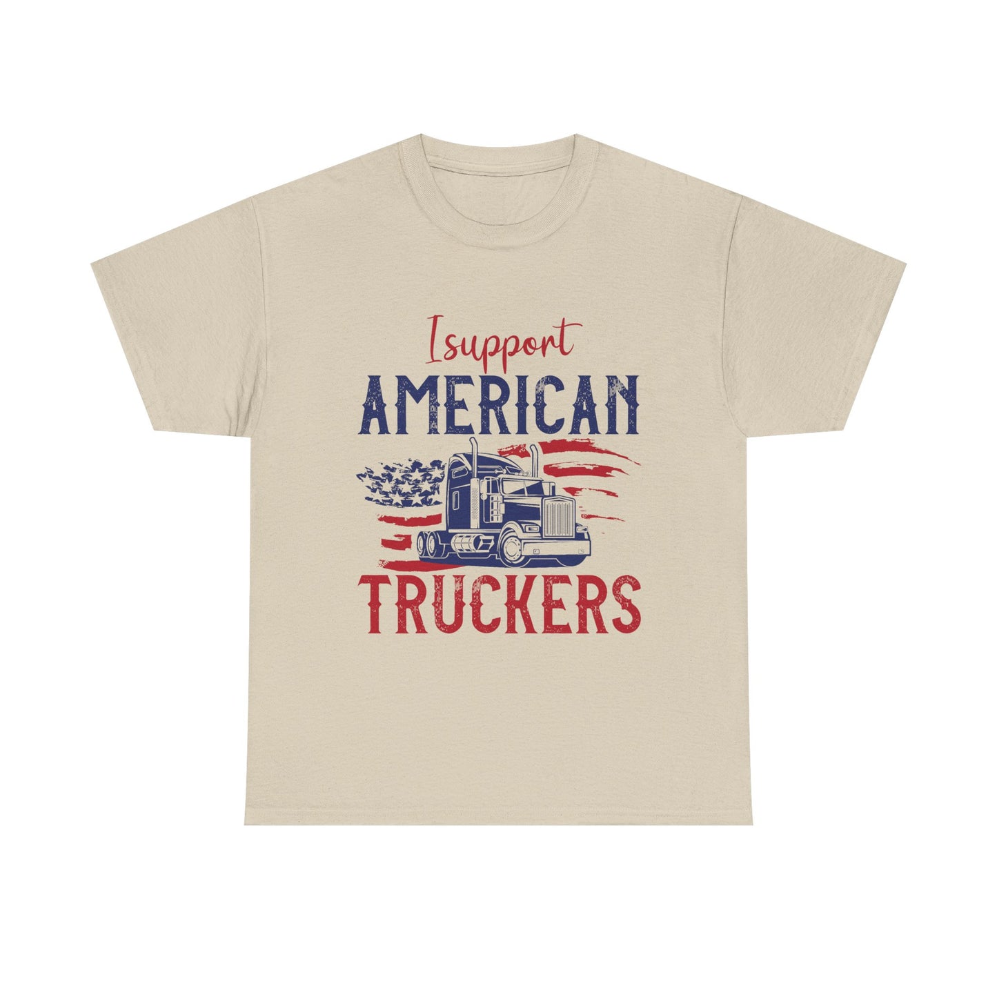 I Support American Truckers Tee