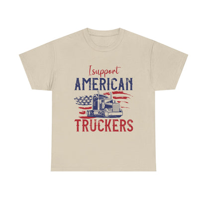 I Support American Truckers Tee