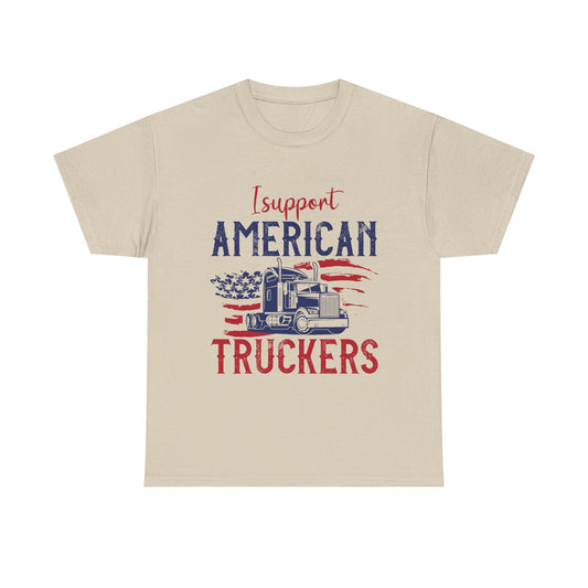 I Support American Truckers Tee
