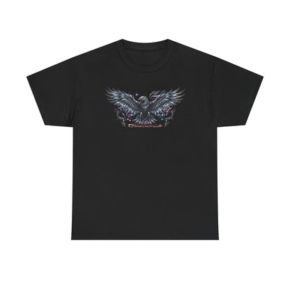 Chrome Eagle Wings Graphic Men's Tee