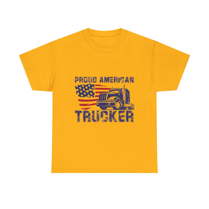 Proud American Trucker T-Shirt