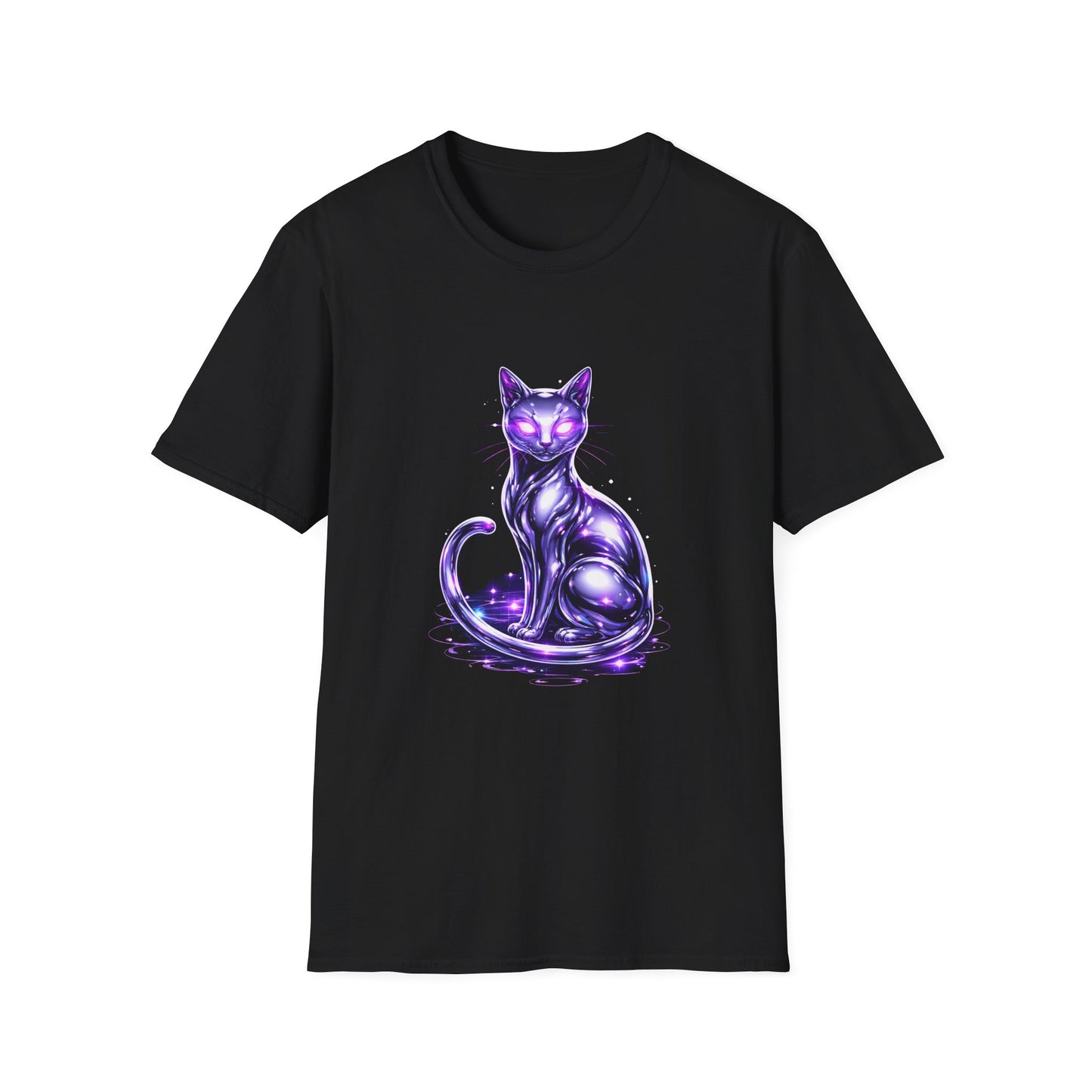 Galaxy Chrome Cat Women's T-Shirt