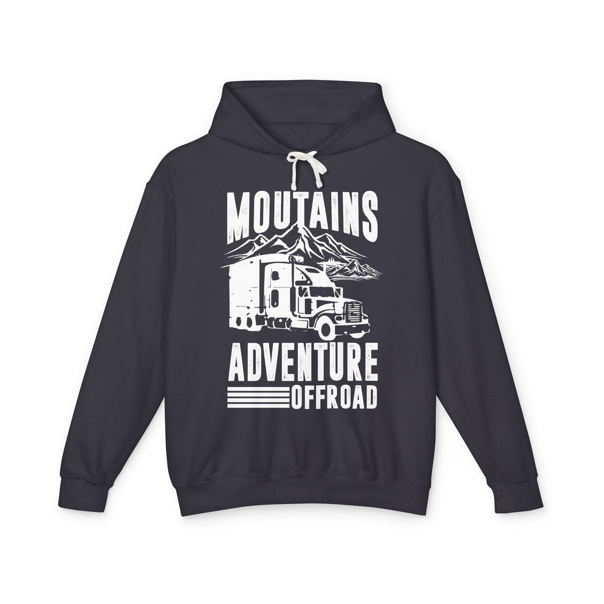 Mountains Adventure Offroad Lightweight Hooded Sweatshirt