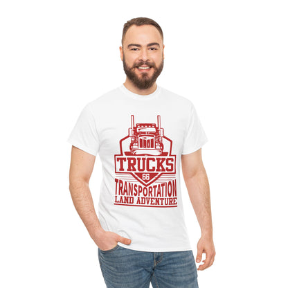 Trucks Transportation Land Adventure T-Shirt