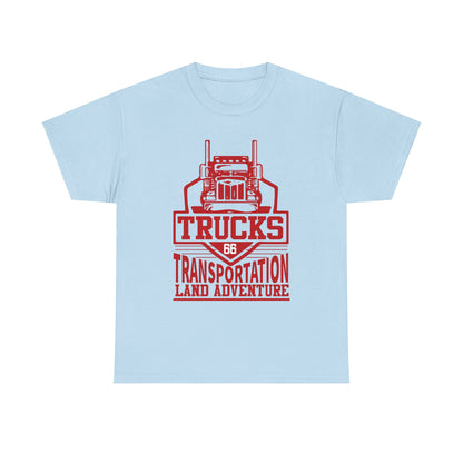 Trucks Transportation Land Adventure T-Shirt