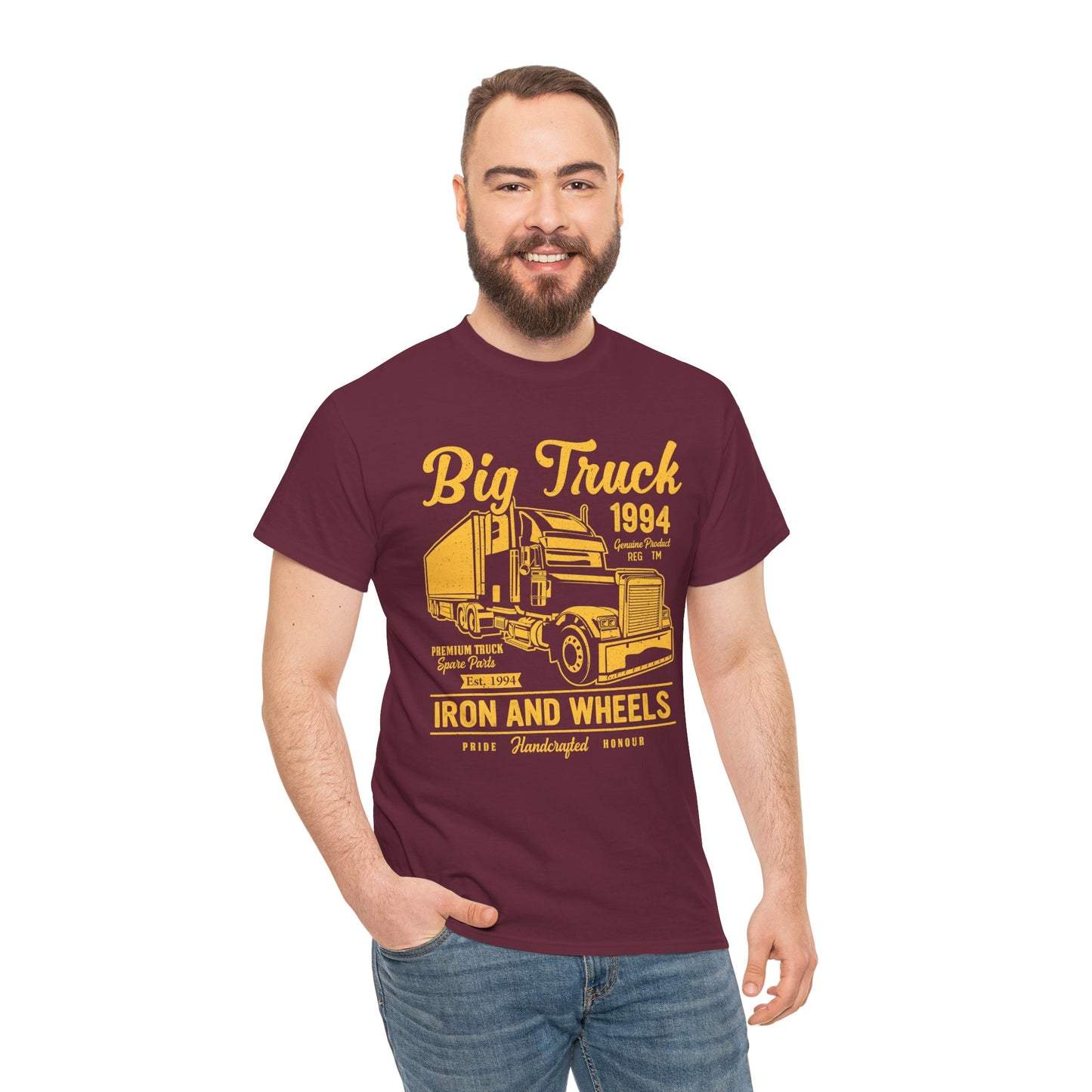 Big Truck 1994 Iron And Wheels Men's T-Shirt