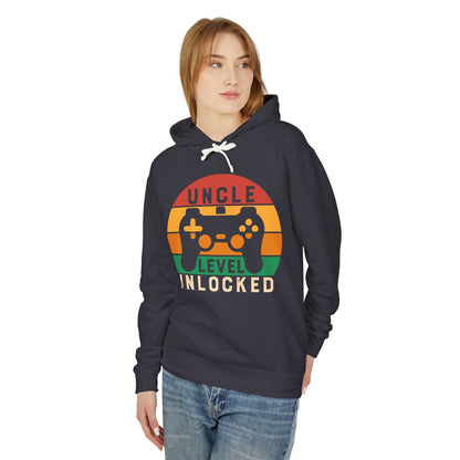 Uncle Level Unlocked Lightweight Hooded Sweatshirt