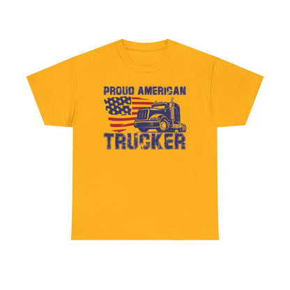 Proud American Trucker T-Shirt