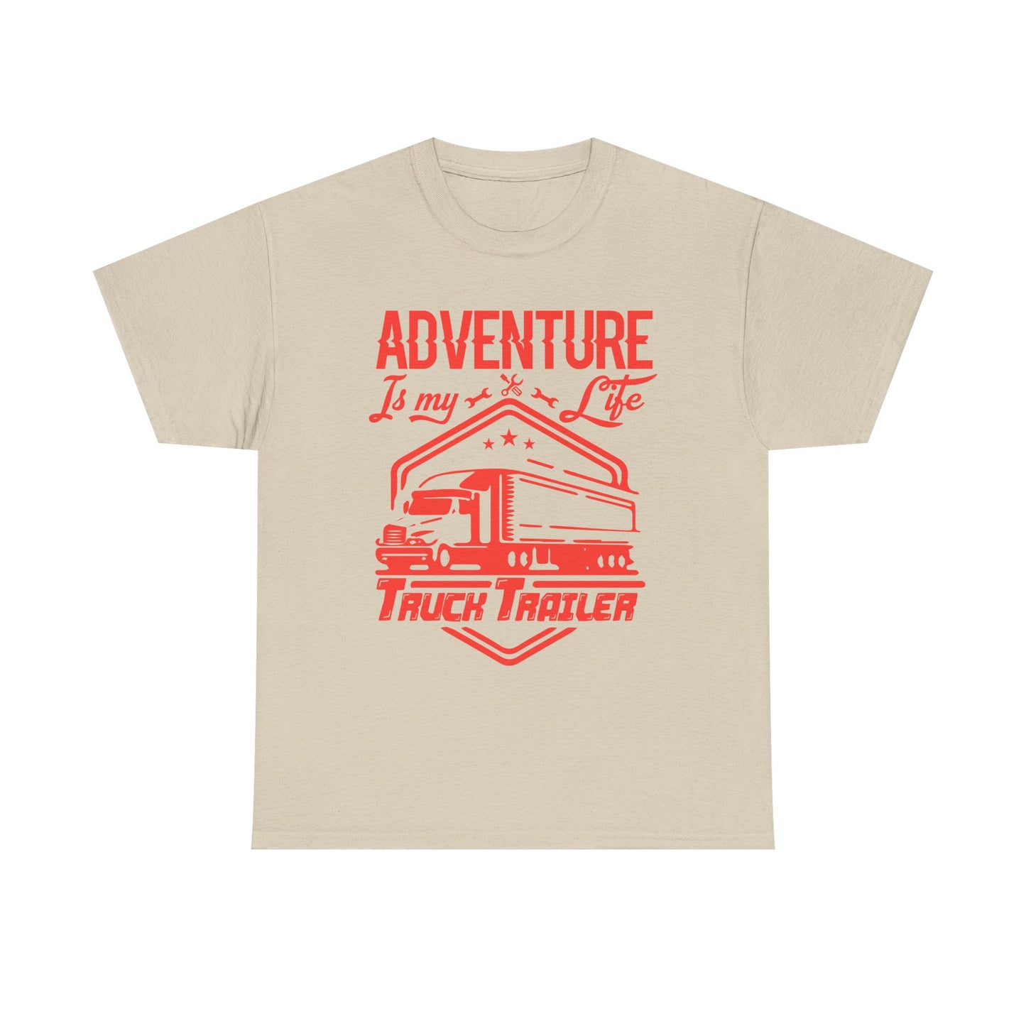 Adventure Is My Life Truck Trailer T-Shirt