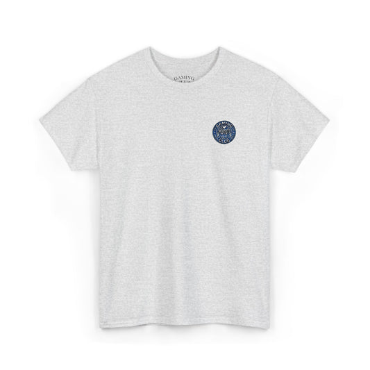 Gaming Club Embroidered Chest Logo Classic Crewneck T-Shirt