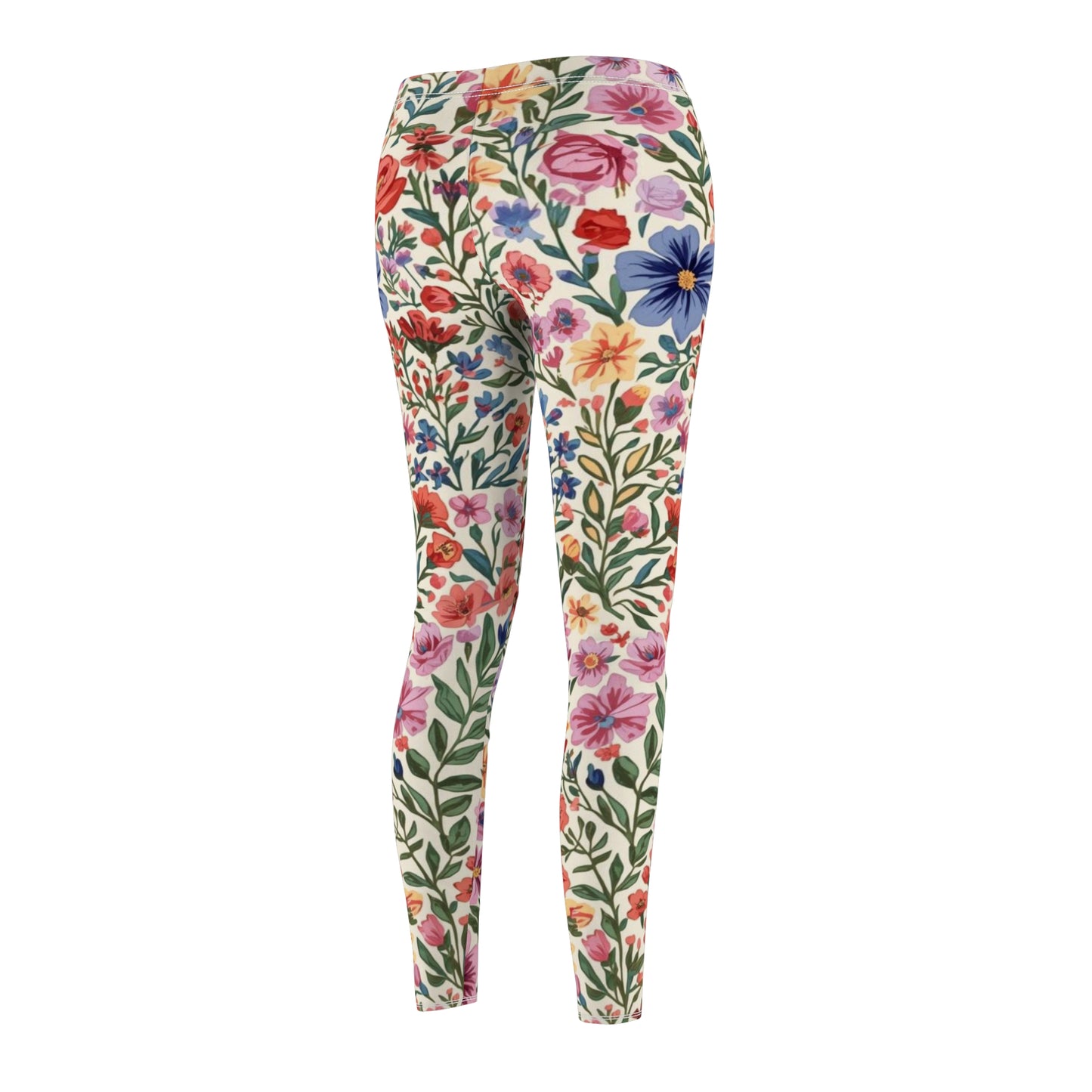 Floral Garden Watercolor Women's Leggings