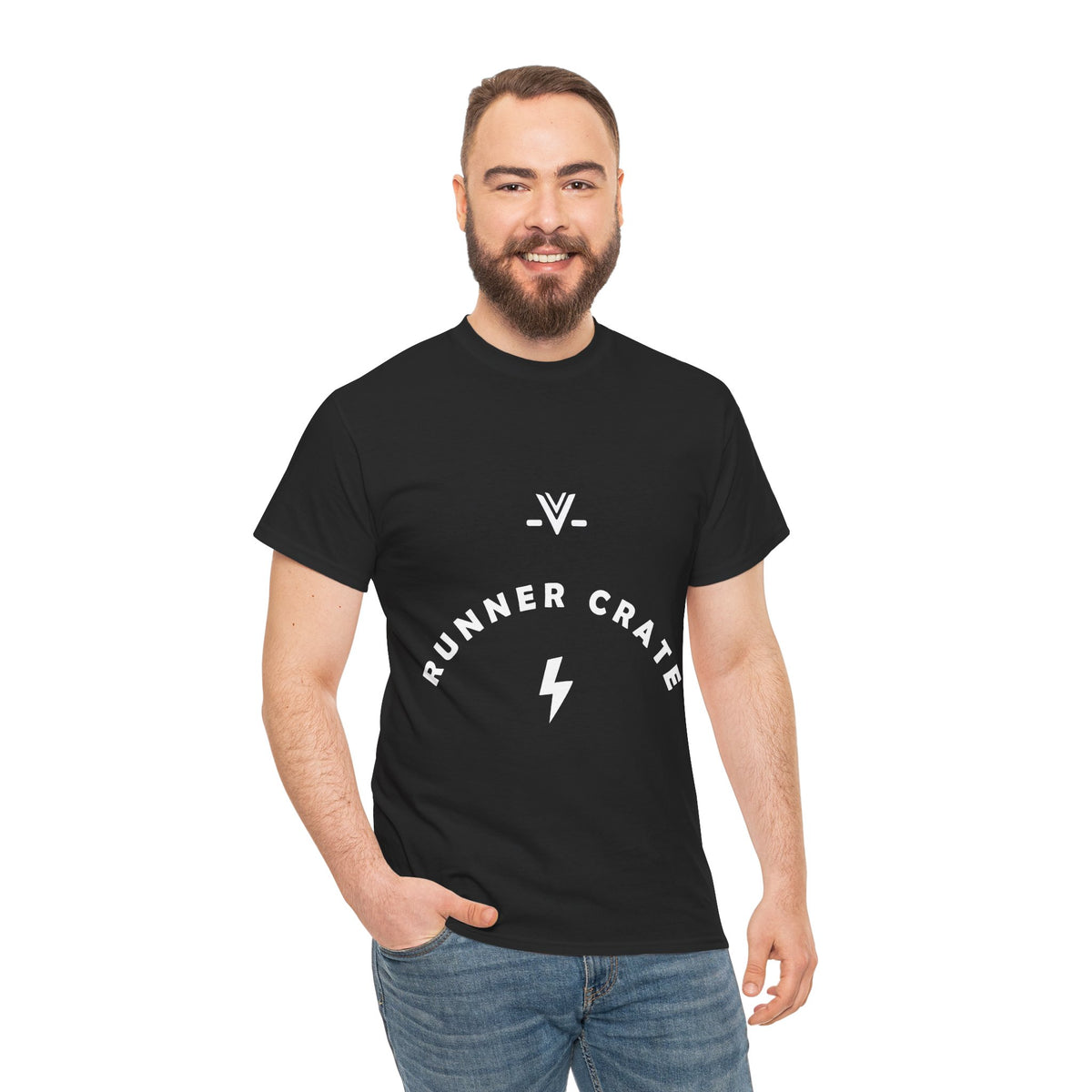Runner Crate Lightning Logo Tee