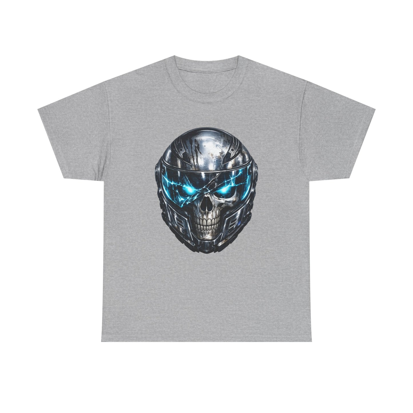 Cyber Skull Helmet Men's T-Shirt
