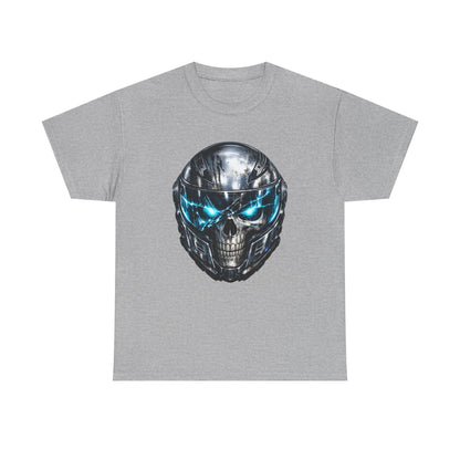 Cyber Skull Helmet Men's T-Shirt
