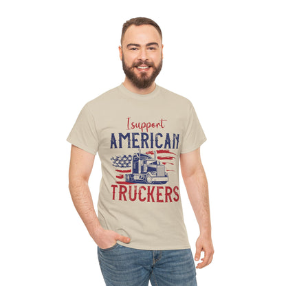I Support American Truckers Tee