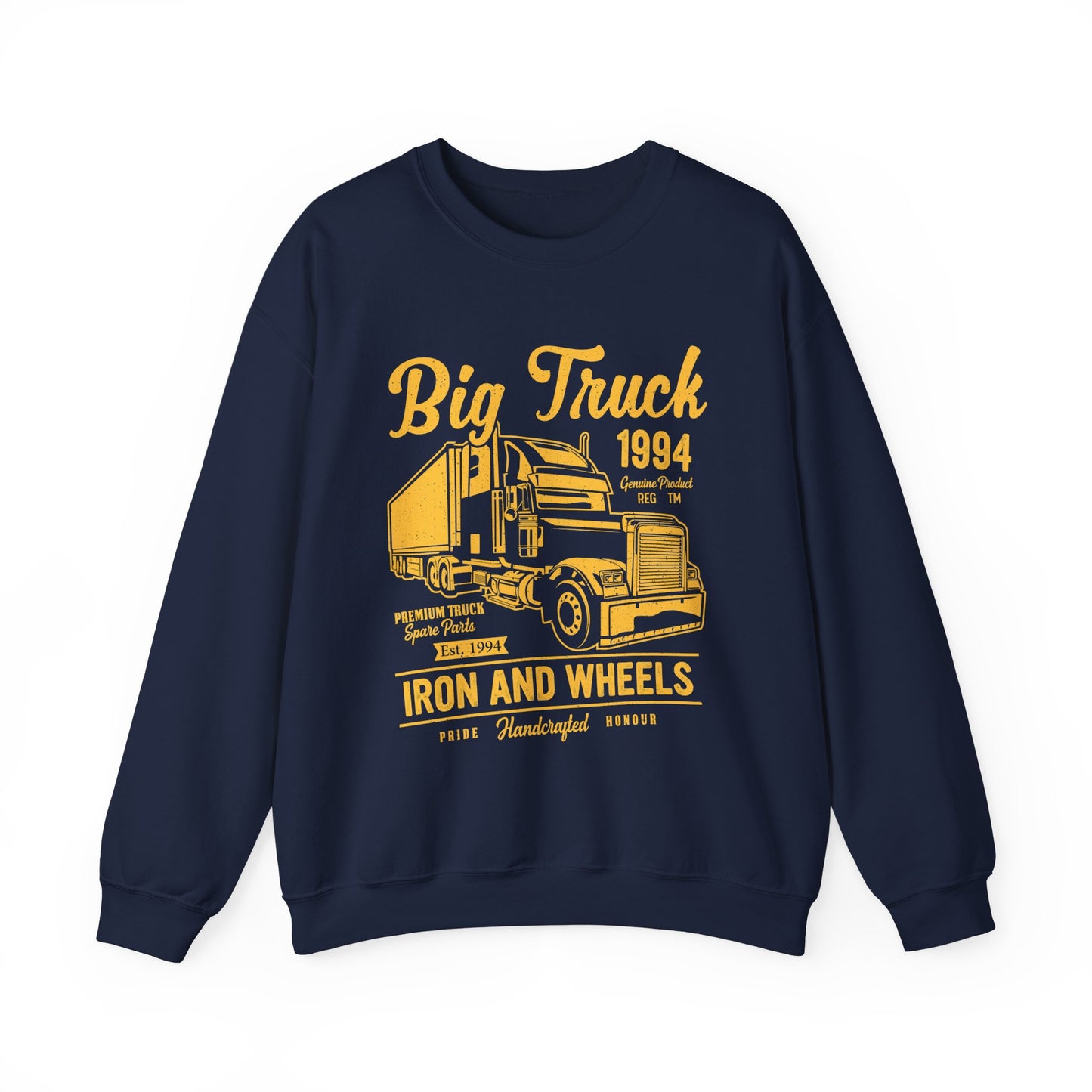 Big Truck 1994 Iron And Wheels Men's Sweatshirt