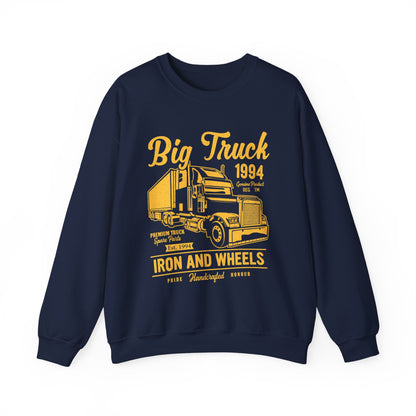 Big Truck 1994 Iron And Wheels Men's Sweatshirt