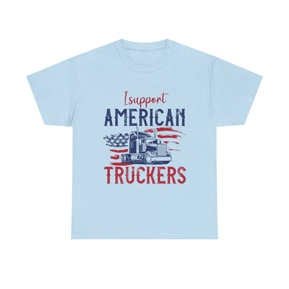 I Support American Truckers Tee