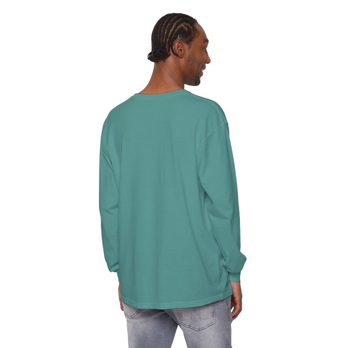 Adrenaline Extreme Ski Garment-Dyed Long Sleeve T-Shirt