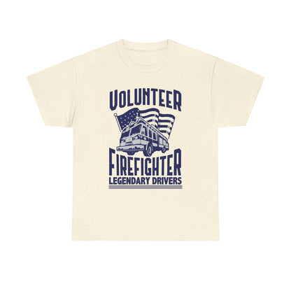 Volunteer Firefighter Legendary Drivers T-Shirt