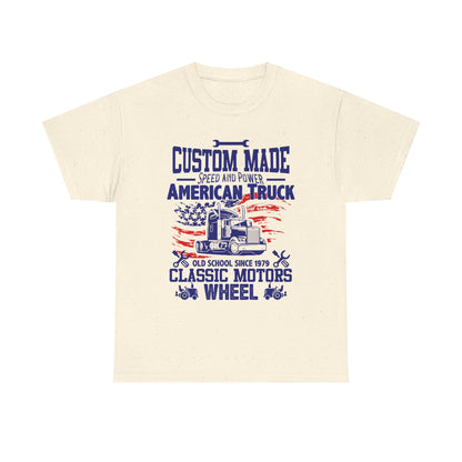 Custom Made American Truck Graphic Tee