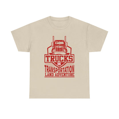 Trucks Transportation Land Adventure T-Shirt
