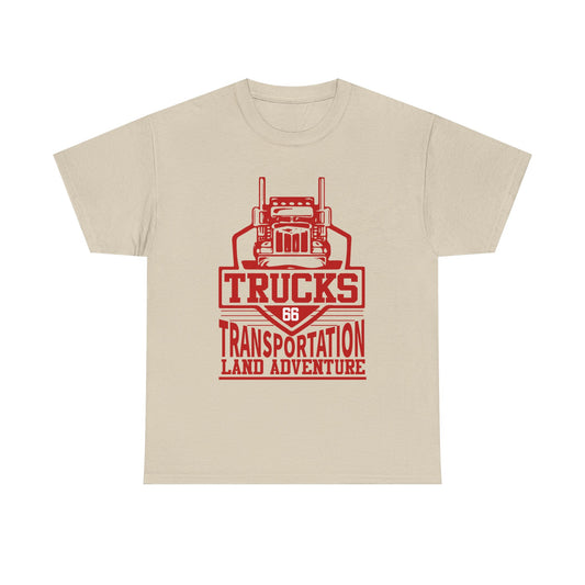 Trucks Transportation Land Adventure T-Shirt