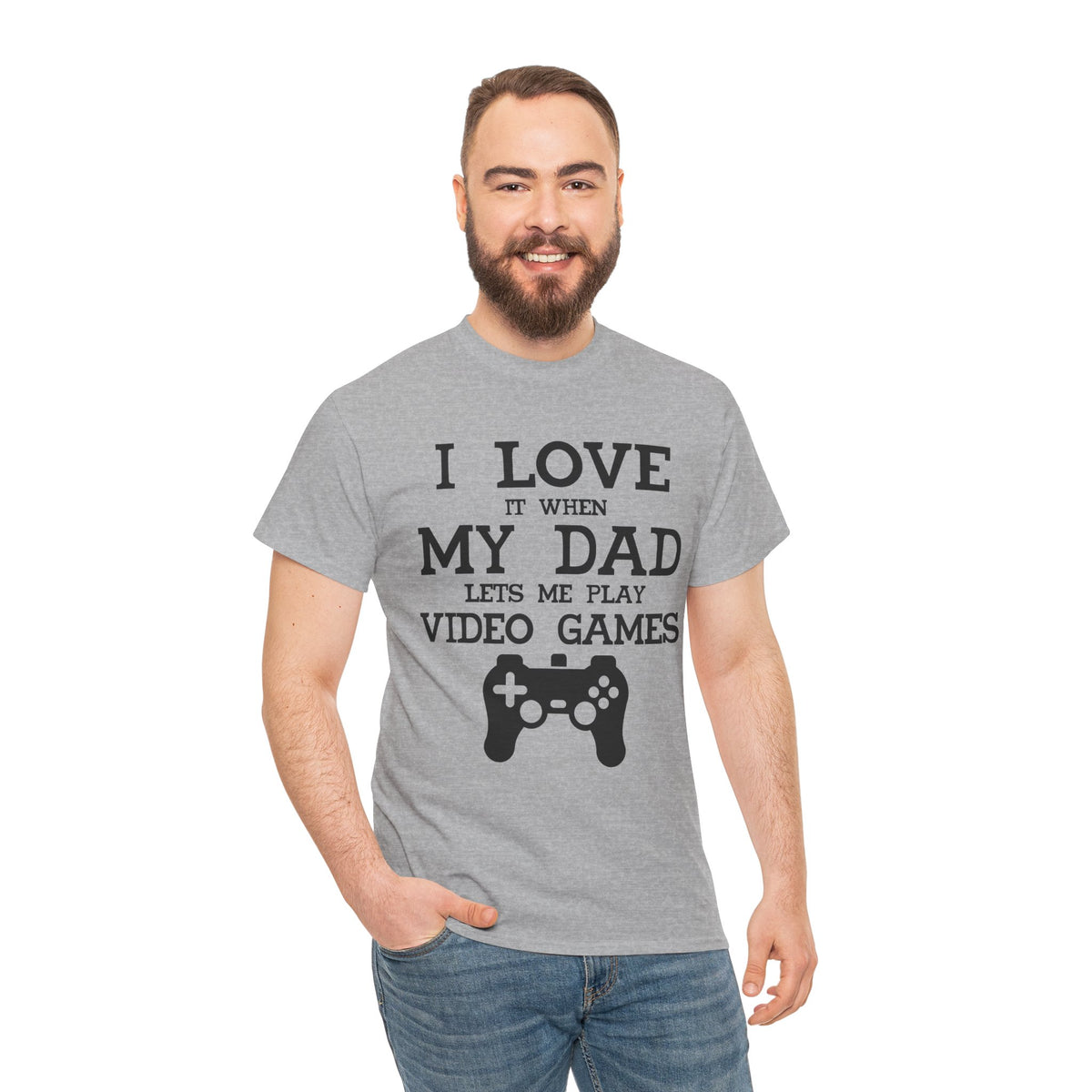 "I Love It When My Wife Lets Me Play Video Games" T-Shirt
