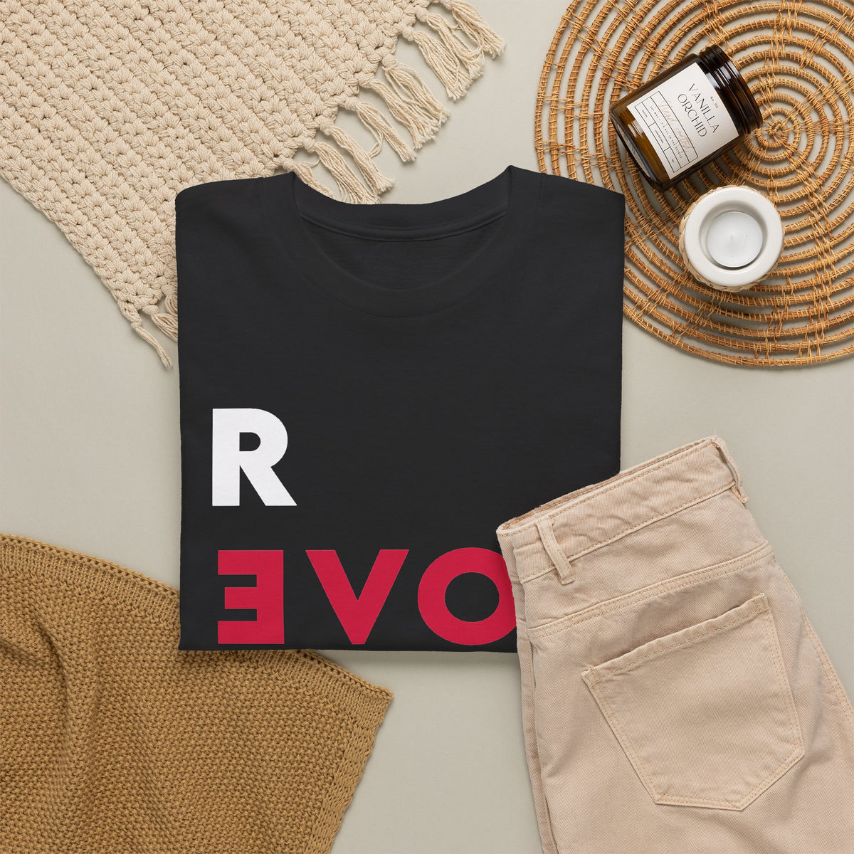 Revolution with LOVE Graphic T-Shirt