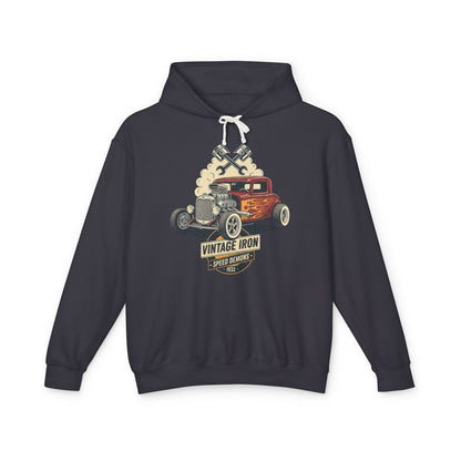 Vintage Iron Speed Demons Lightweight Hooded Sweatshirt