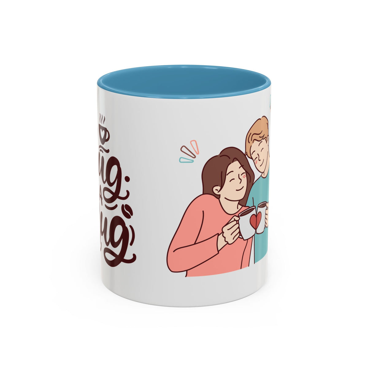 Cute Romantic Heart Design 11oz Mug