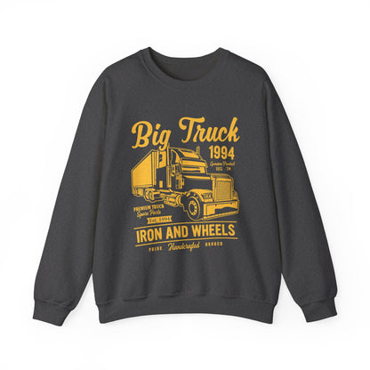 Big Truck 1994 Iron And Wheels Men's Sweatshirt