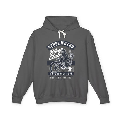 Rebel Motor Bike Club Lightweight Hooded Sweatshirt