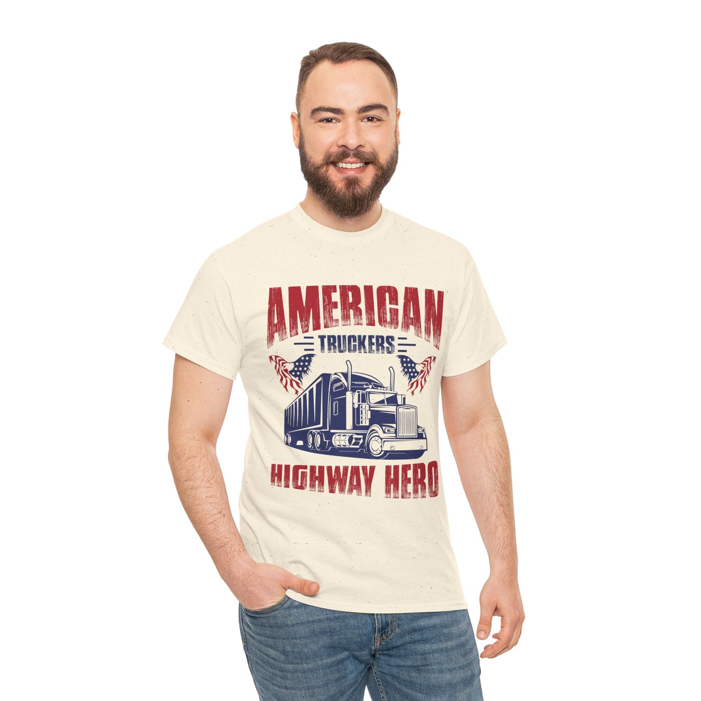 American Truckers Highway Hero Tee