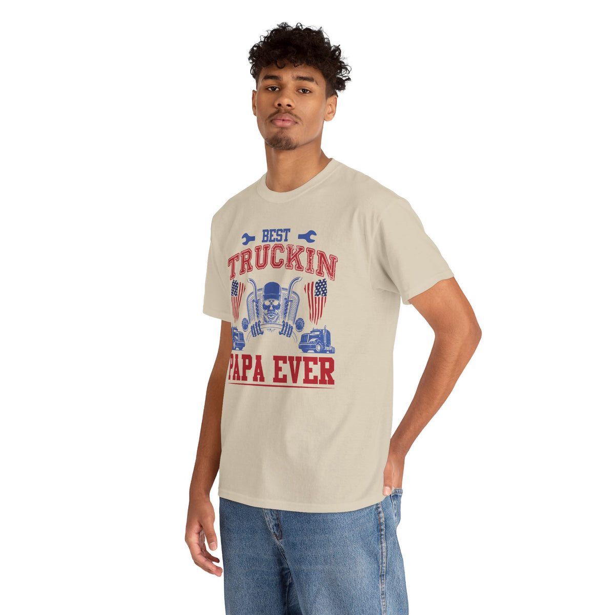 Best Truckin Papa Ever T-Shirt