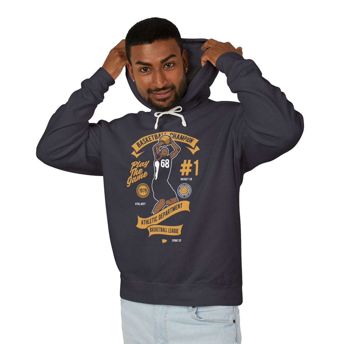 Basketball Champion Lightweight Hooded Sweatshirt