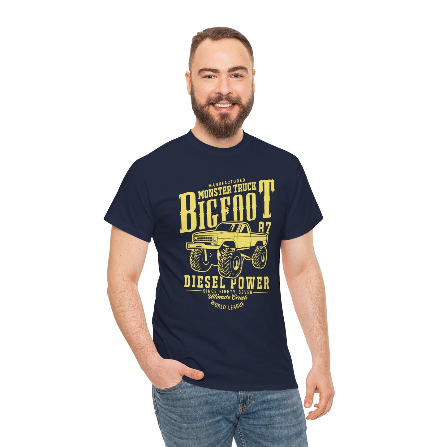 Bigfoot Monster Truck Diesel Power Men's T-Shirt