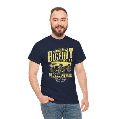 Bigfoot Monster Truck Diesel Power Men's T-Shirt