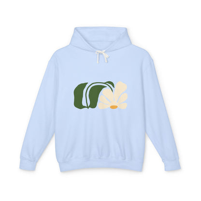 Botanical Butterfly Lightweight Women's Hooded Sweatshirt