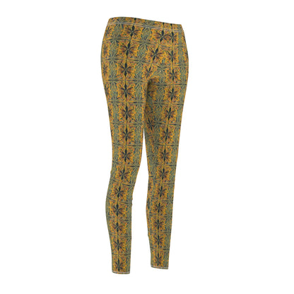 Boho Sunburst Women's Casual Leggings