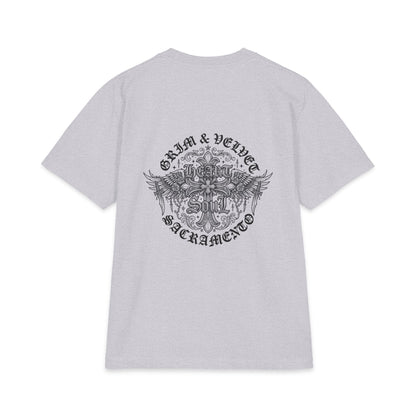 Grim & Velvet Heart Soul Max Heavyweight T-Shirt