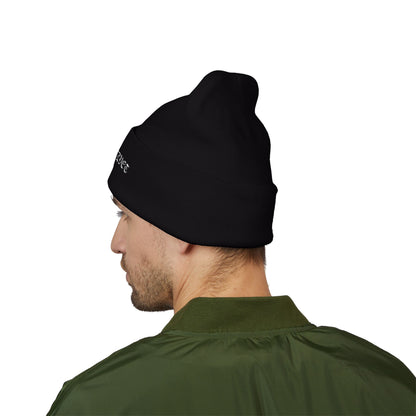 Grim & Velvet Heart Soul Embroidered Cuffed Beanie