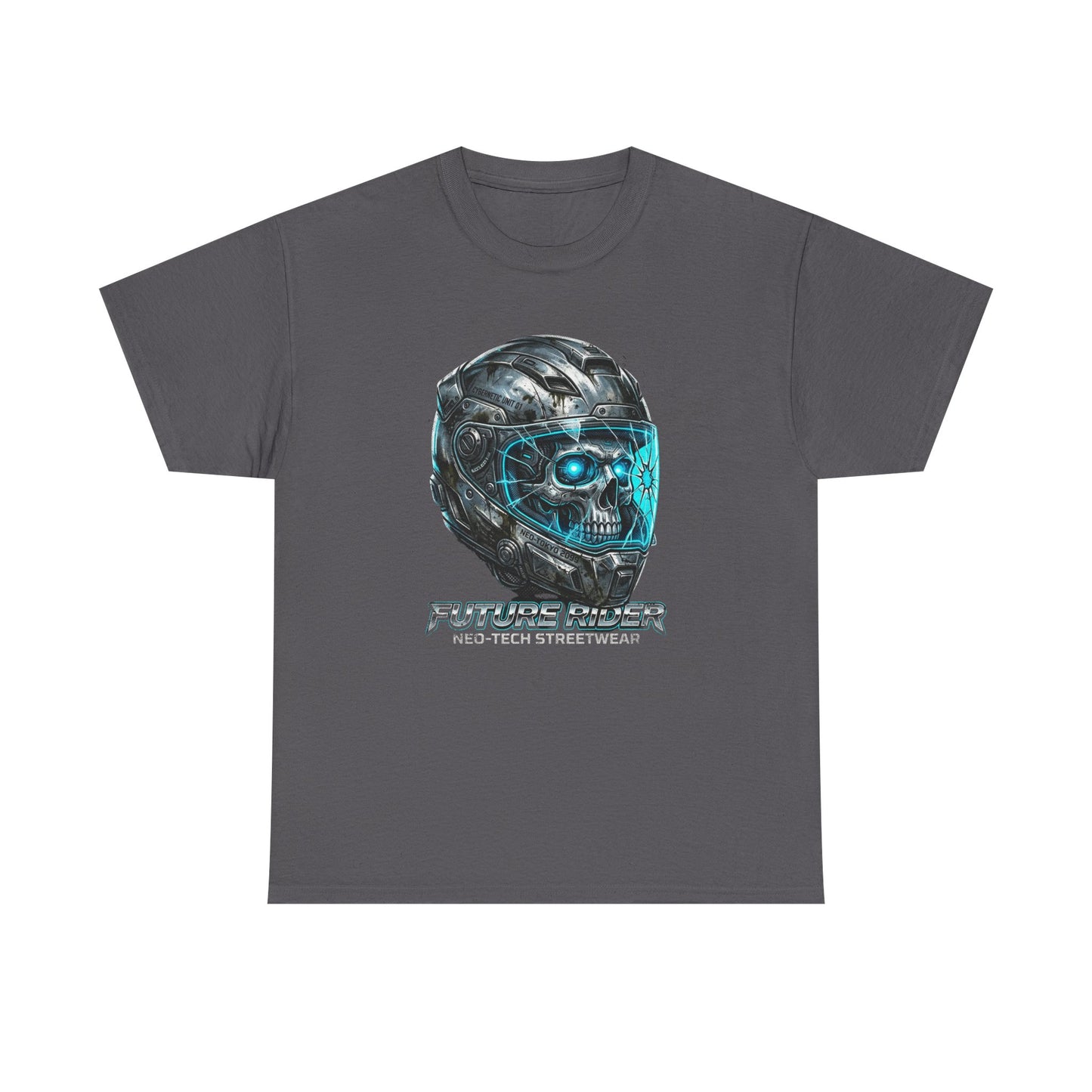 Future Driver Cyber Skull Helmet Men's Tee