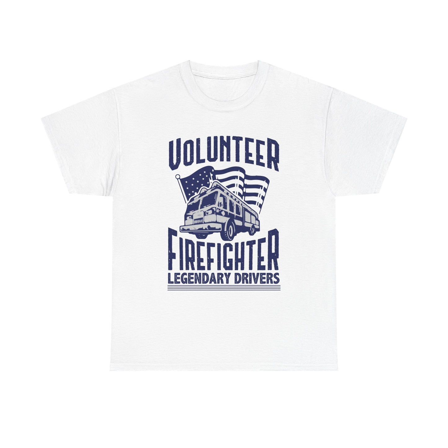 Volunteer Firefighter Truck T-Shirt