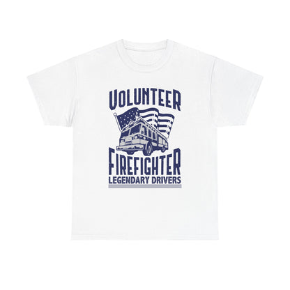 Volunteer Firefighter Truck T-Shirt